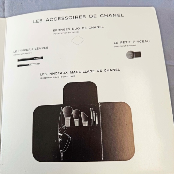 CHANEL VINTAGE CATALOGUE, 2000 MAKEUP, CREATION MAQUILLAGE PRINTEMPS 2000 CHANEL - Picture 11 of 16